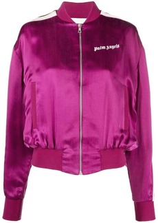 Palm Angels zip-fastening bomber jacket