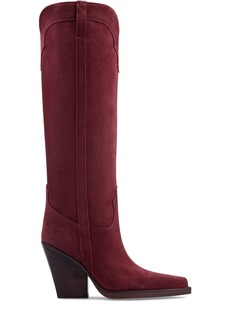 Paris Texas 100mm El Dorado Suede Tall Boots