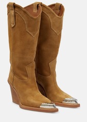 Paris Texas Dakota suede cowboy boots