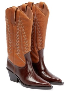 Paris Texas Rosario leather cowboy boots