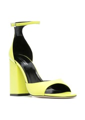 Paris Texas Fiona 100mm block-heel sandals