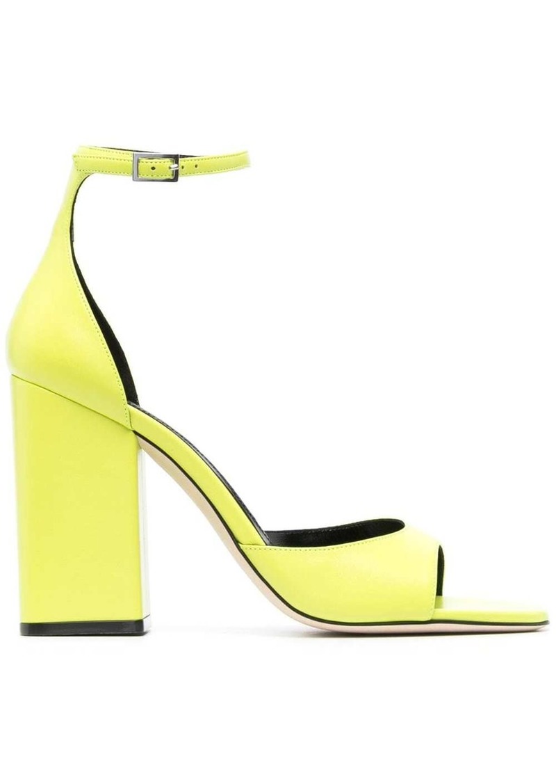 Paris Texas Fiona 100mm block-heel sandals