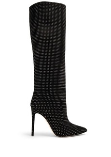 Paris Texas Holly 105mm crystal-embellished boots