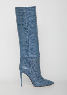 Paris Texas Light-blue leather boots