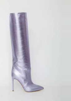 Paris Texas Lilac leather boots