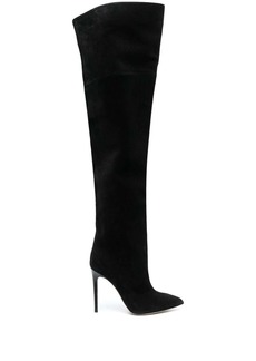 Paris Texas over-the-knee suede boots