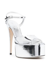 Paris Texas Pamela metallic platform sandals