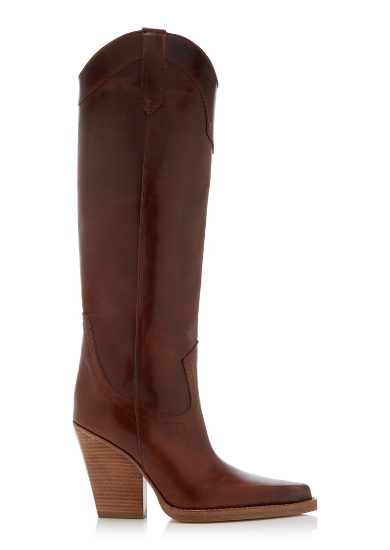 Paris Texas - El Dorado Leather Western Boots - Brown - IT 38 - Moda Operandi