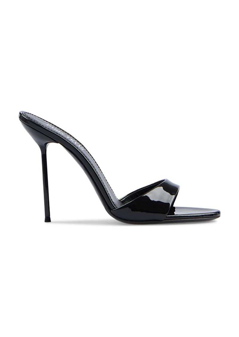 Paris Texas - Lidia Patent Leather Sandals - Black - IT 39 - Moda Operandi