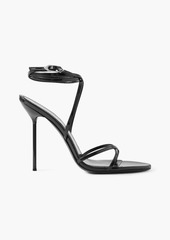 Paris Texas - Liz patent-leather sandals - Black - EU 38