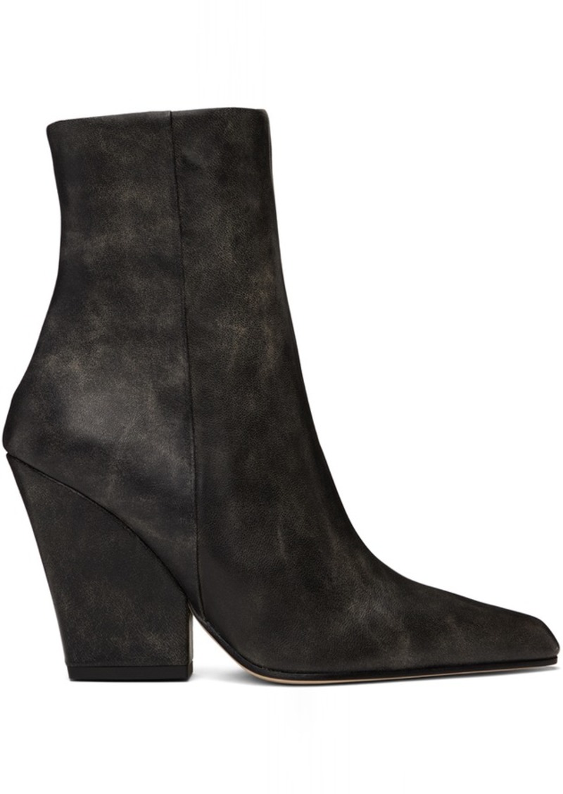 Paris Texas Black Jane Boots