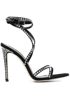 PARIS TEXAS Holly Maeva Sandals With Crystals