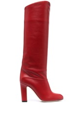 Paris Texas knee-length leather boots