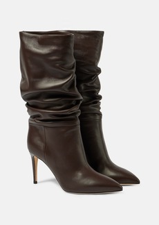 Paris Texas Slouchy leather ankle boots