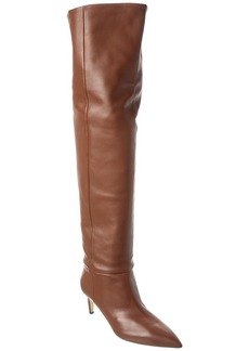 Paris Texas Stiletto Leather Over-The-Knee Boot
