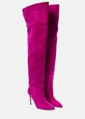 Paris Texas Suede over-the-knee boots