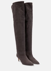 Paris Texas Suede over-the-knee boots