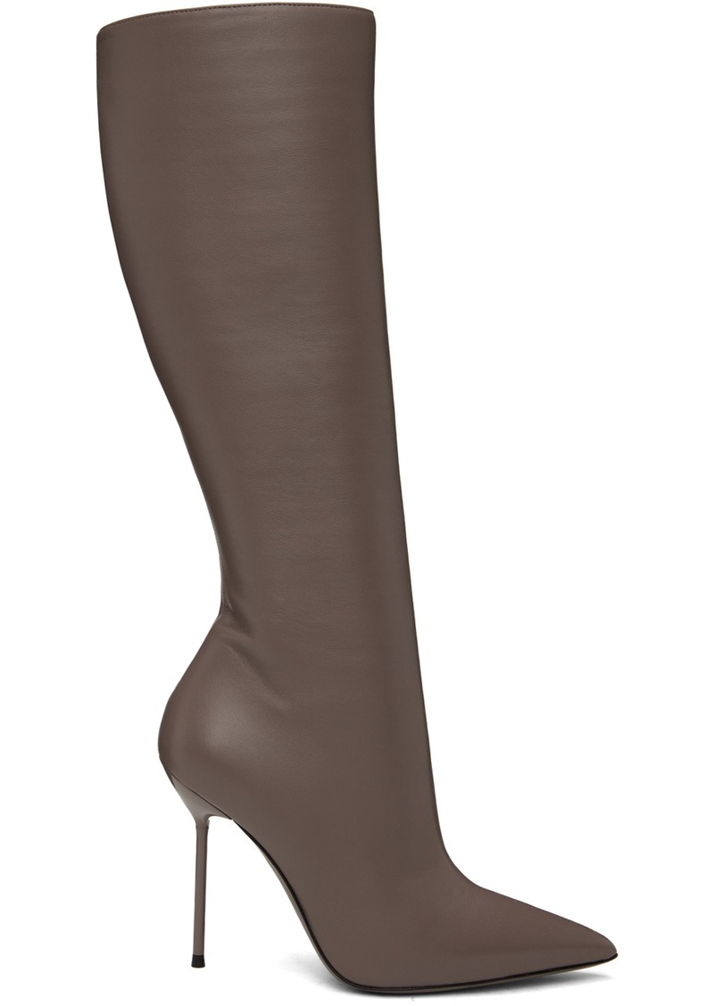 Paris Texas Taupe Lidia Tall Boots