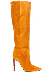 Paris Texas Velour Tall Stiletto Boot