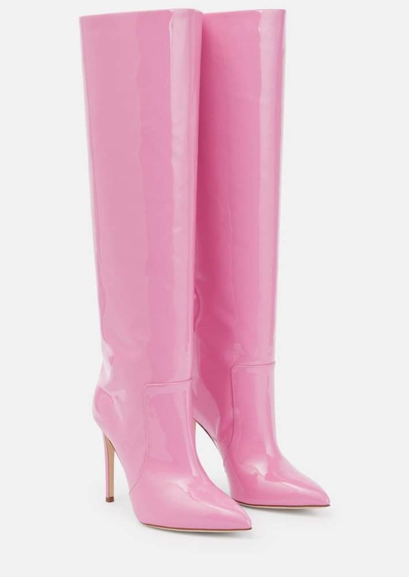 Paris Texas Patent leather knee-high boots