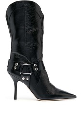 Paris Texas pointed-toe leather boots