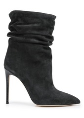 Paris Texas Slouchy pointed-toe ankle boots
