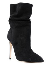 Paris Texas stiletto slouchy 110mm ankle boots