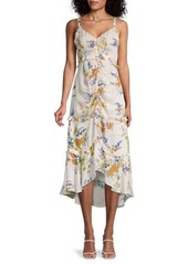 Parker Melody Floral Ruched Dress
