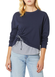 Parker Women's Darce Long Sleeve Layered Combo Sweatshirt  XXS
