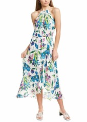 Parker Women's Floral Faux Wrap Dottie Dress  XL