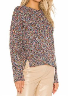 Parker Wayne Sweater In Scattered Rainbow