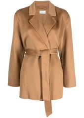 P.A.R.O.S.H. belted double-breasted cashmere coat