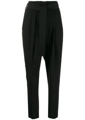 P.A.R.O.S.H. belted high waisted trousers