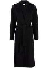 P.A.R.O.S.H. belted wool coat