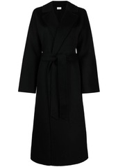 P.A.R.O.S.H. belted wool coat