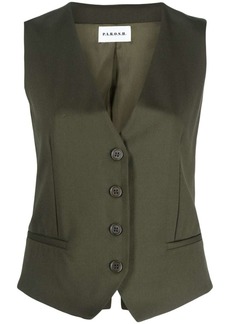 P.A.R.O.S.H. button-up wool gilet