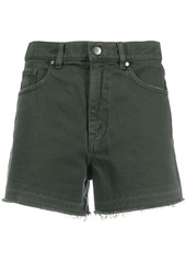 P.A.R.O.S.H. distressed-effect denim shorts
