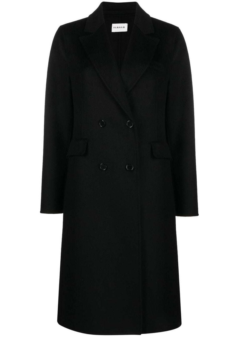 P.A.R.O.S.H. double-breasted wool coat