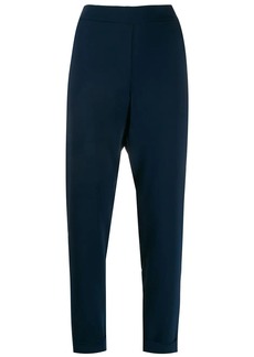 P.A.R.O.S.H. elasticated slim-fit trousers