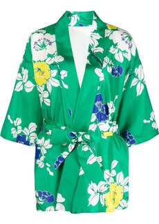 P.A.R.O.S.H. floral-print kimono jacket
