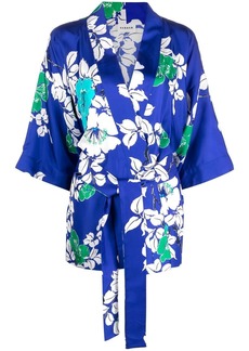 P.A.R.O.S.H. floral-print kimono jacket