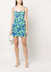 P.A.R.O.S.H. floral-print sleeveless mini dress