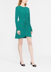 P.A.R.O.S.H. gathered-detail long-sleeve dress