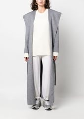 P.A.R.O.S.H. hooded cashmere maxi coat