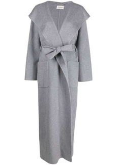 P.A.R.O.S.H. hooded cashmere maxi coat