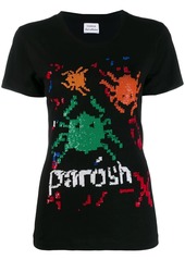 P.A.R.O.S.H. logo embroidered T-shirt
