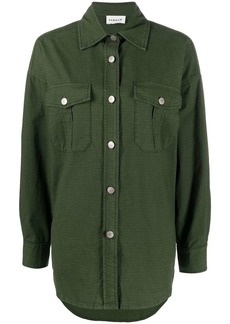 P.A.R.O.S.H. long-sleeve chest-pocket shirt