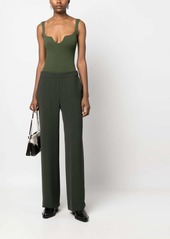 P.A.R.O.S.H. low-rise straight-leg trousers