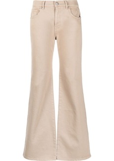 P.A.R.O.S.H. mid-rise wide-leg jeans