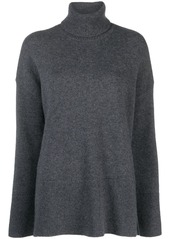 P.A.R.O.S.H. mélange-effect roll-neck jumper